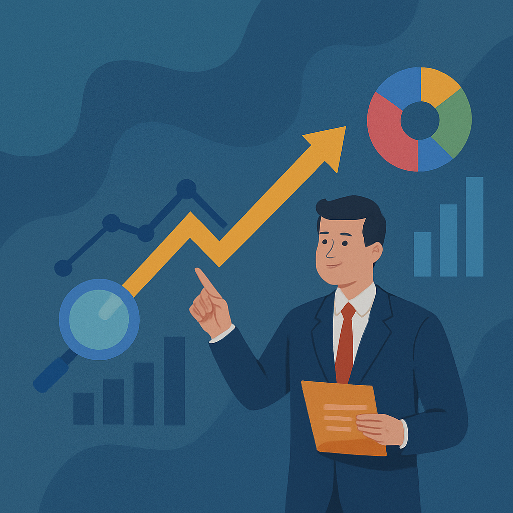Interactive analytics dashboard showing financial KPIs, heatmaps, and predictive models with intuitive controls